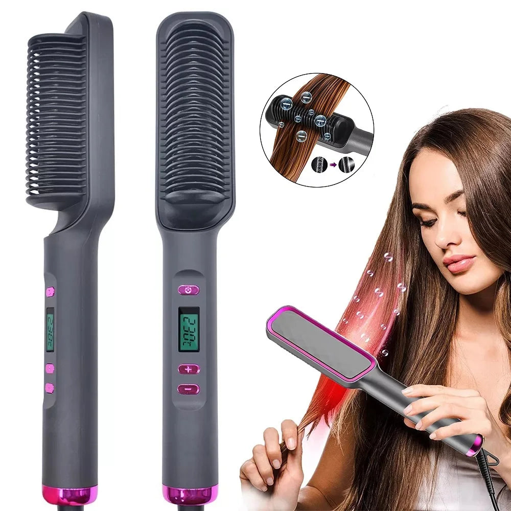 Electric Hot Comb for Effortless Styling