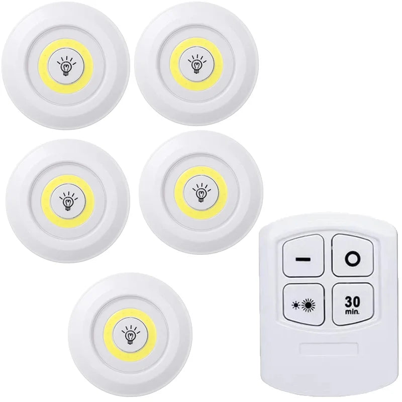Wireless LED Cabinet Lights with Remote Control