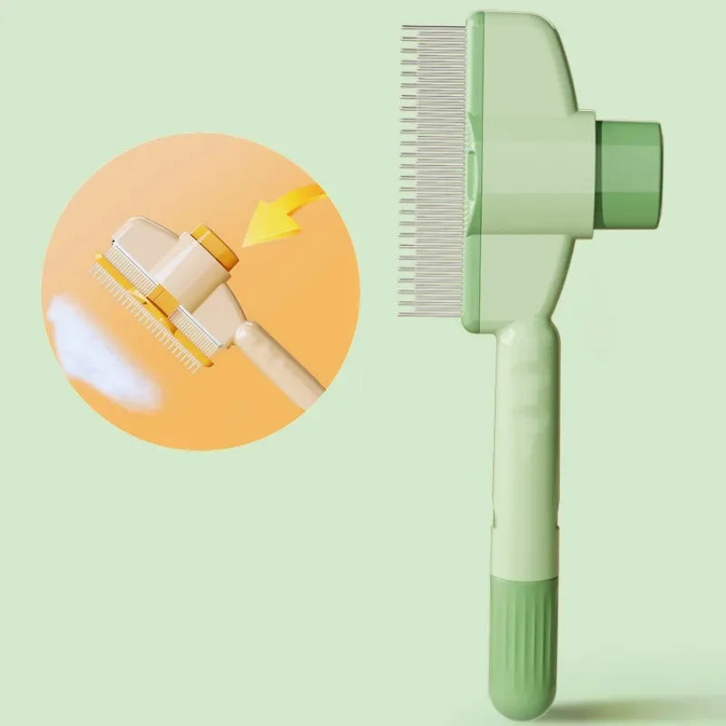 The Ultimate Self-Cleaning Pet Grooming Brush