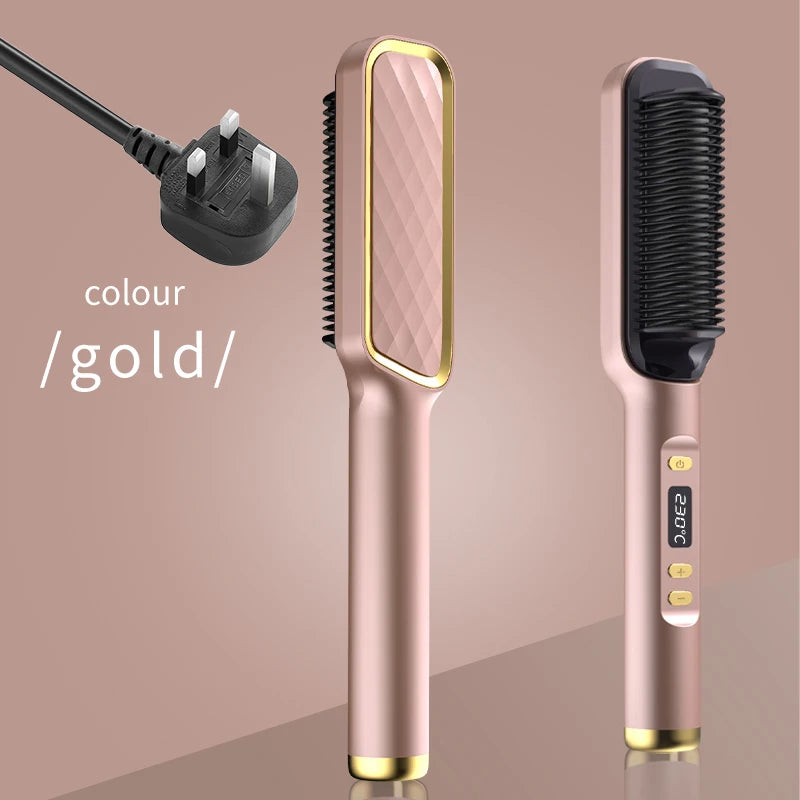 Electric Hot Comb for Effortless Styling