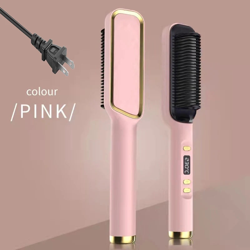 Electric Hot Comb for Effortless Styling