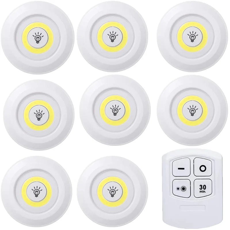 Wireless LED Cabinet Lights with Remote Control