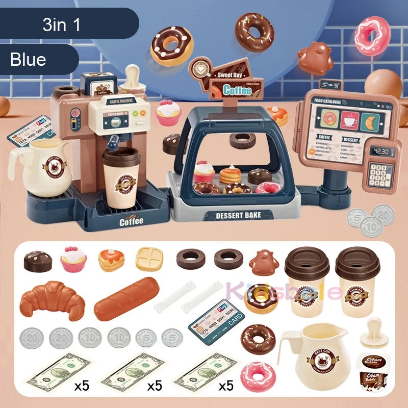 Mini Coffee Maker & Cash Register Role Play Kit