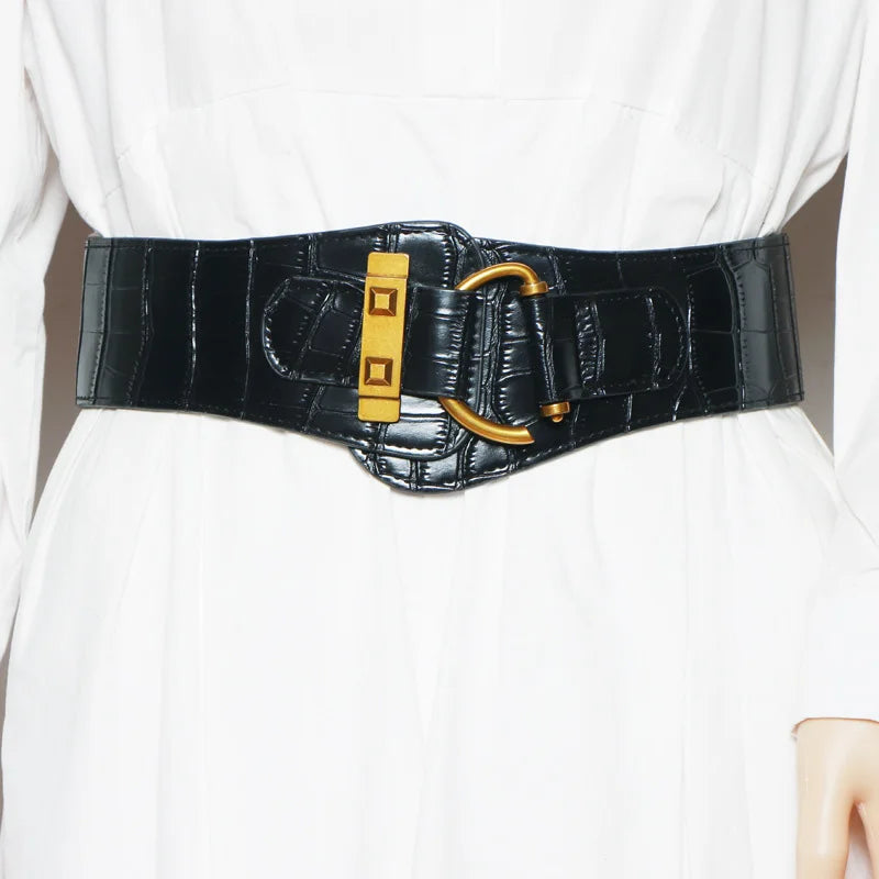 Elegant Women’s Designer Belt – Luxury Stretch Waistband