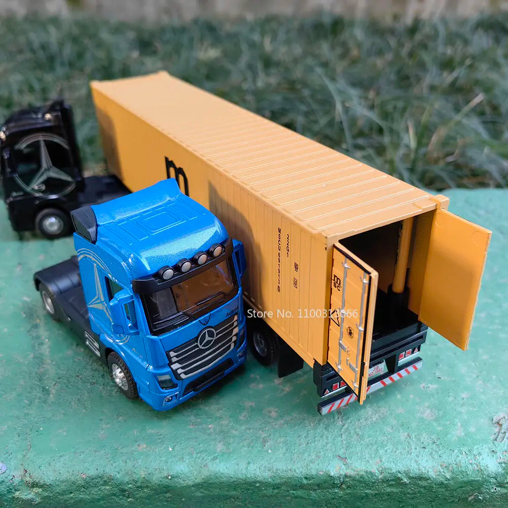 Large Alloy Transport Lorry Toy – Realistic Model for Boys