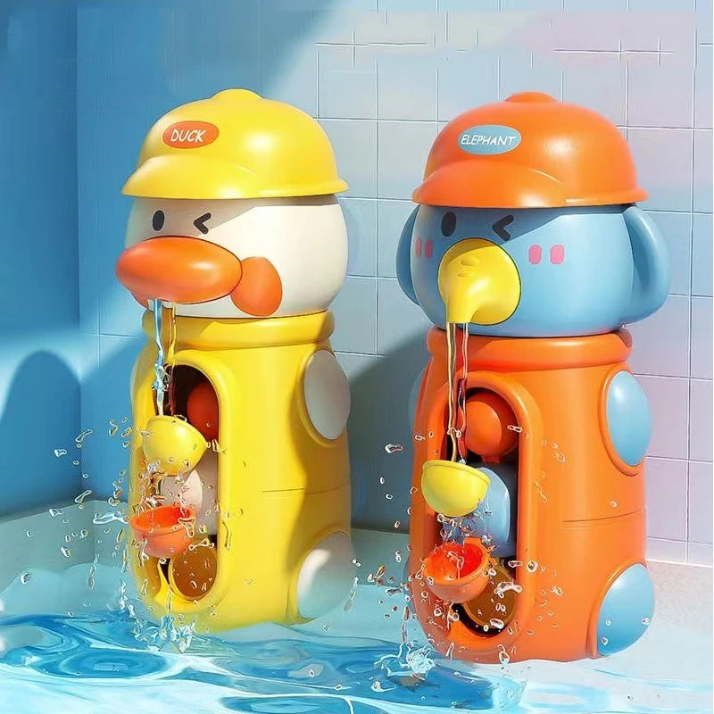 Whirly Splash Friends – Duck & Elephant Suction Bath Spinners