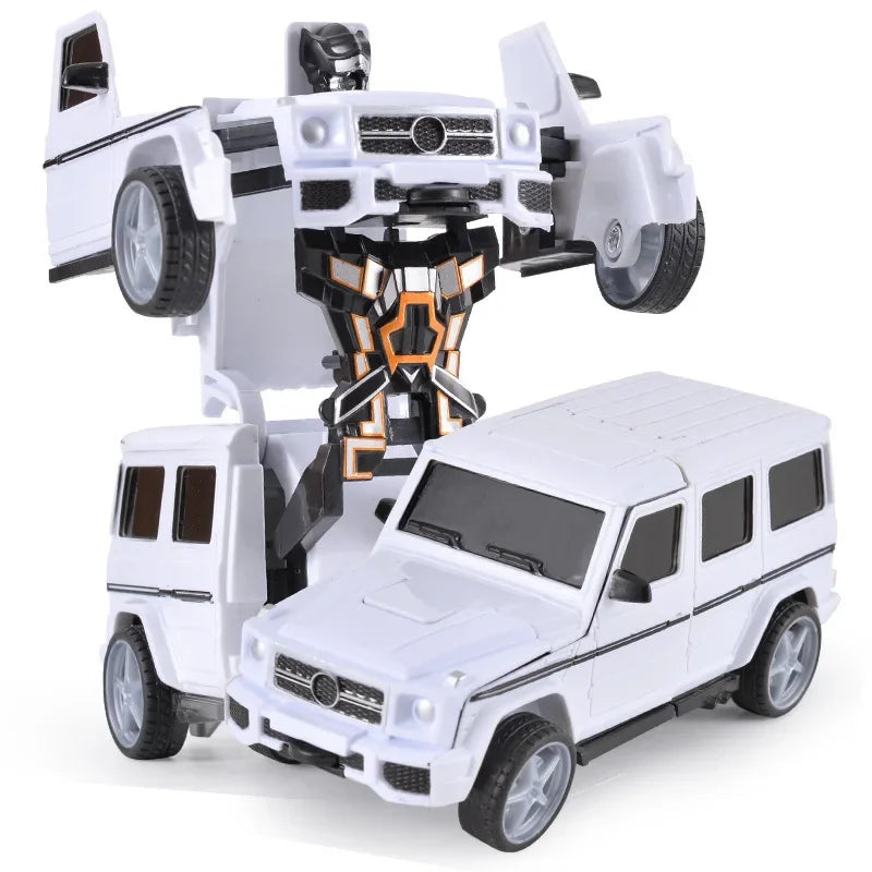 TurboMorph – Inertia-Powered Transforming Car Robot