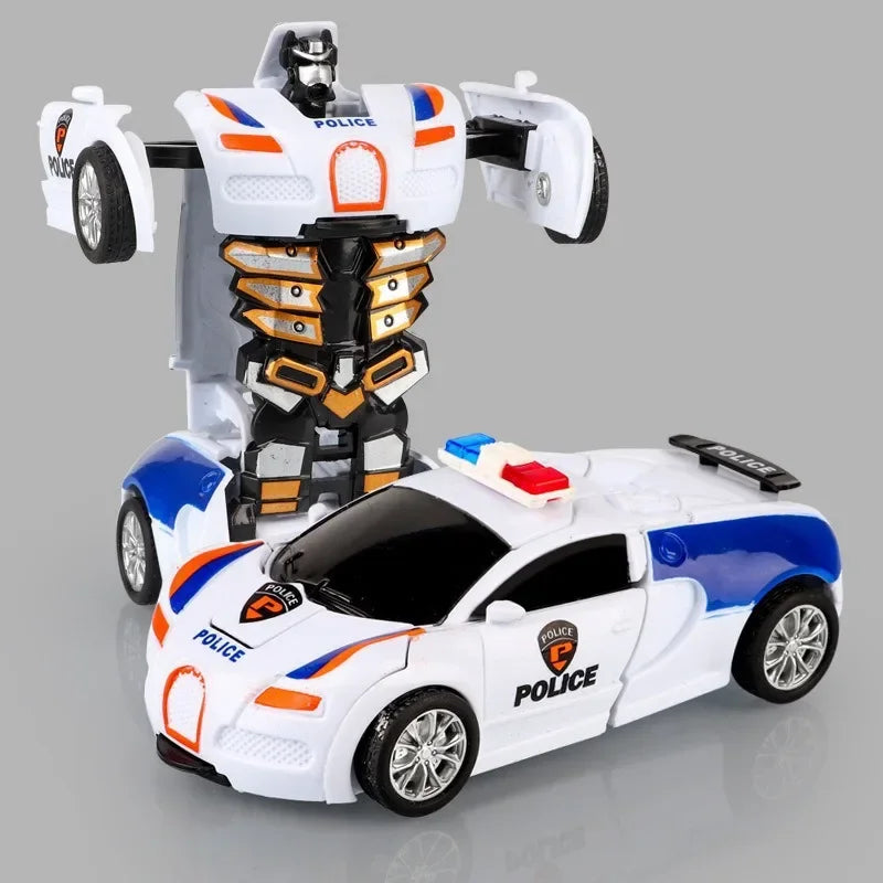 TurboMorph – Inertia-Powered Transforming Car Robot