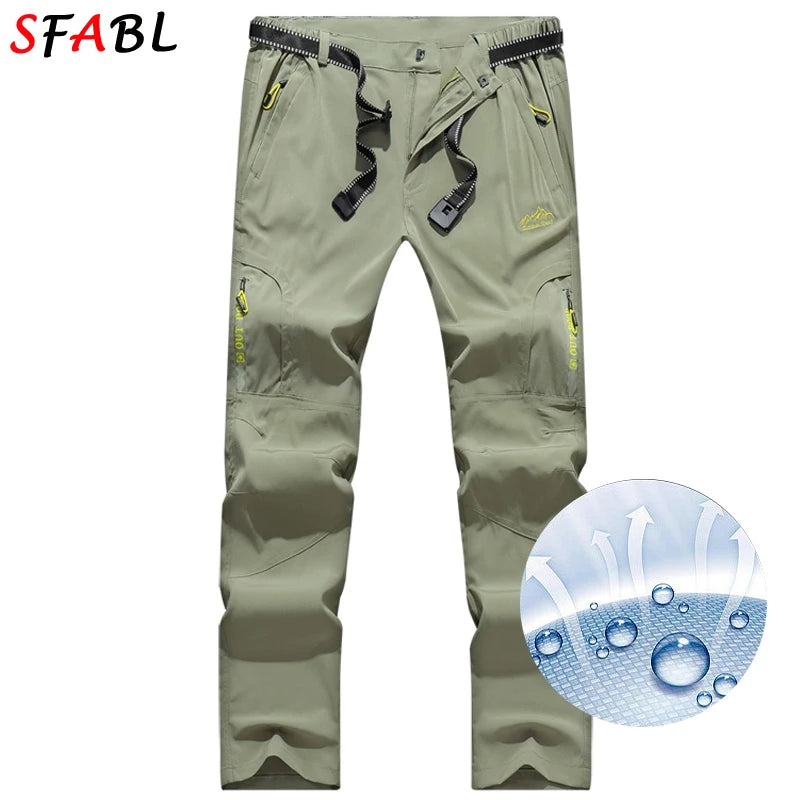 Men’s Quick-Dry Hiking Trousers – Waterproof & Lightweight