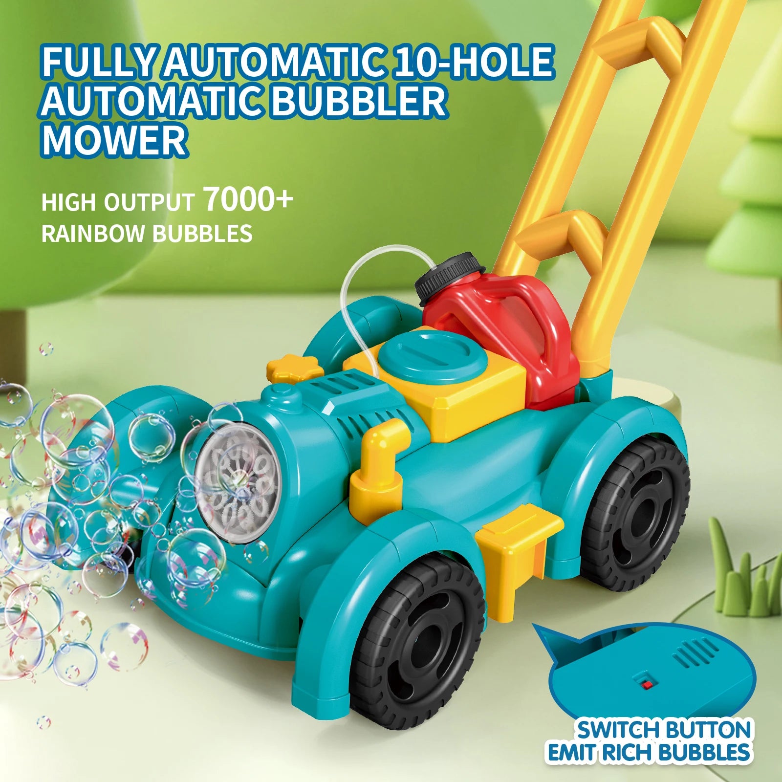 BubbleMate – Outdoor Bubble Machine Car for Endless Fun