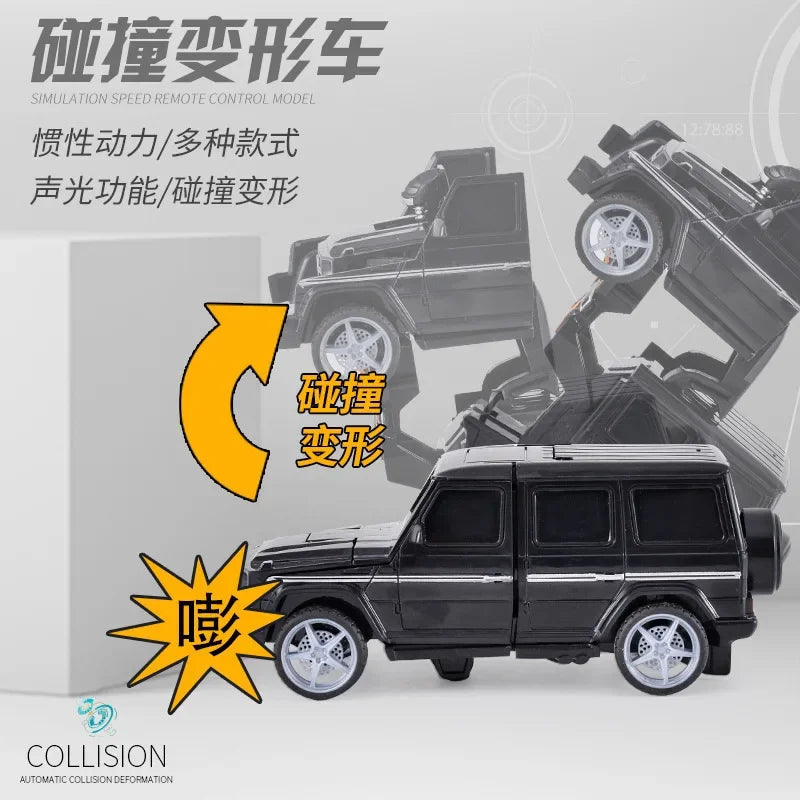TurboMorph – Inertia-Powered Transforming Car Robot