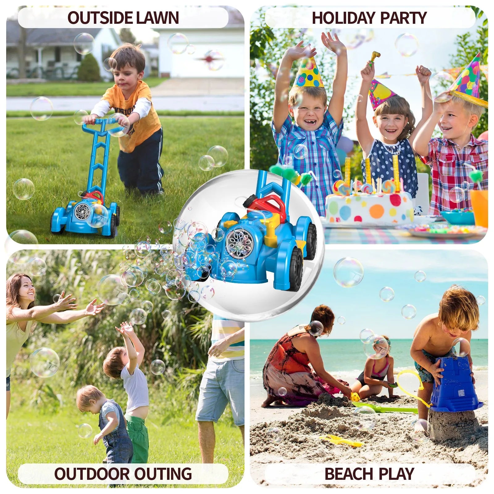 BubbleMate – Outdoor Bubble Machine Car for Endless Fun