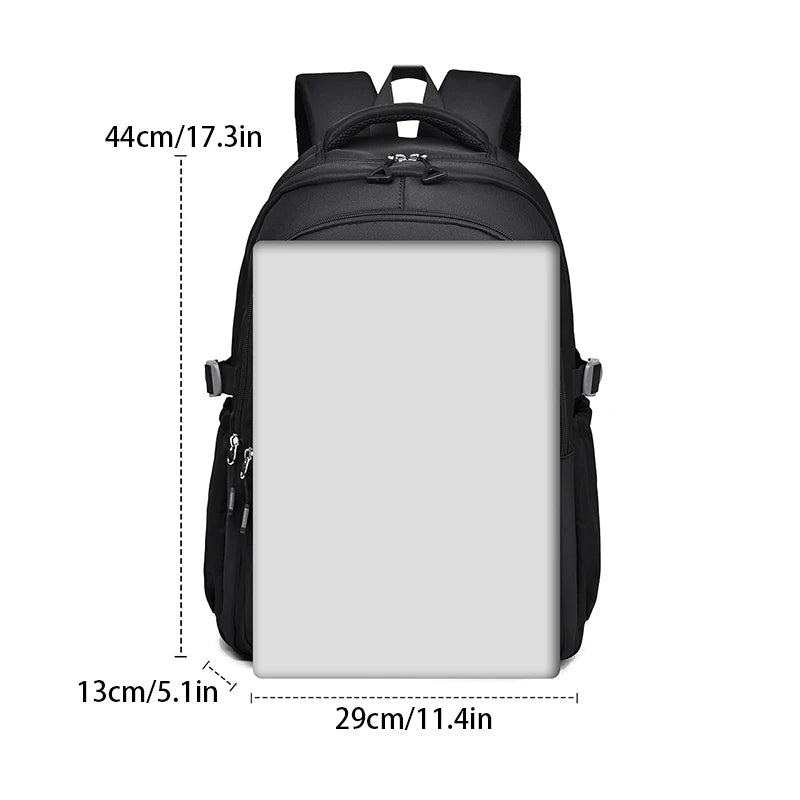 Multi-Layer Waterproof Backpack – Stylish & Large-Capacity for Students and Travel