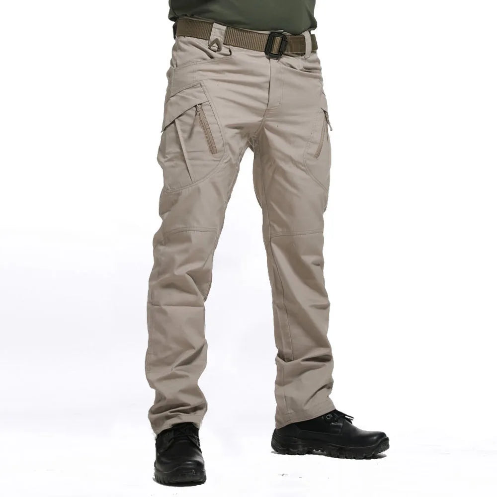 Men’s Tactical Cargo Trousers – Camouflage Hiking & Outdoor Multi-Pocket Pants