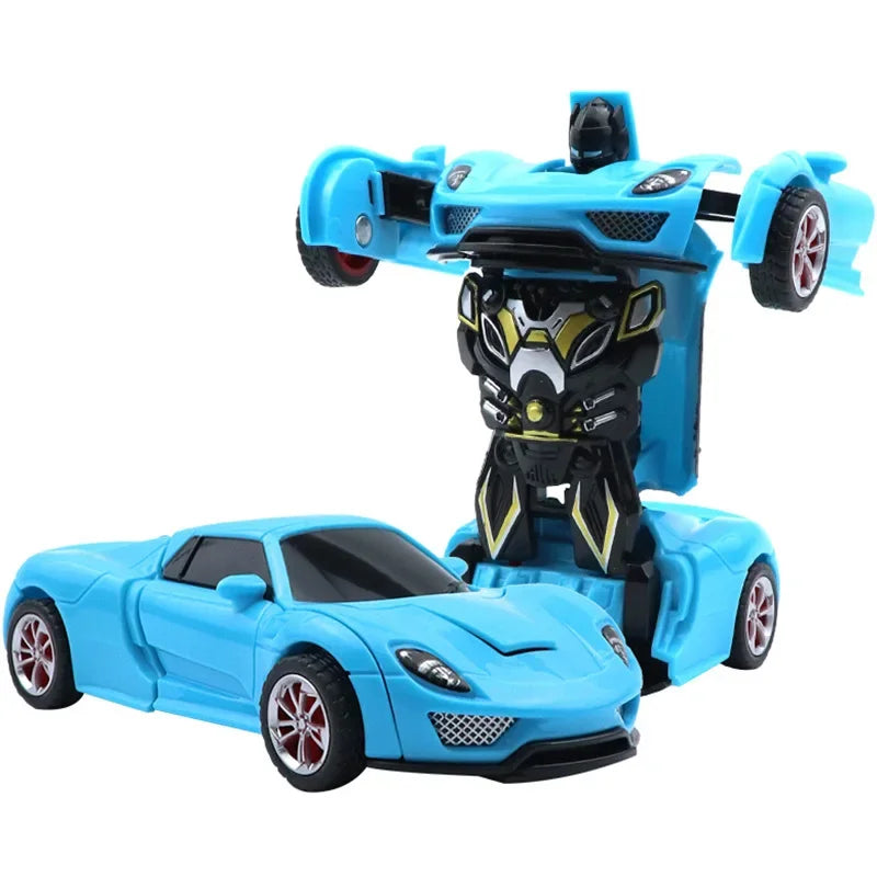TurboMorph – Inertia-Powered Transforming Car Robot