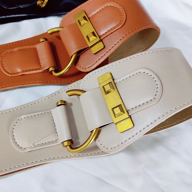 Elegant Women’s Designer Belt – Luxury Stretch Waistband