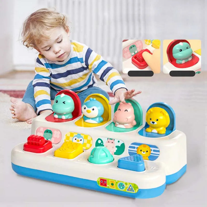 Pop & Learn Activity Toy – Baby’s First Discovery Game