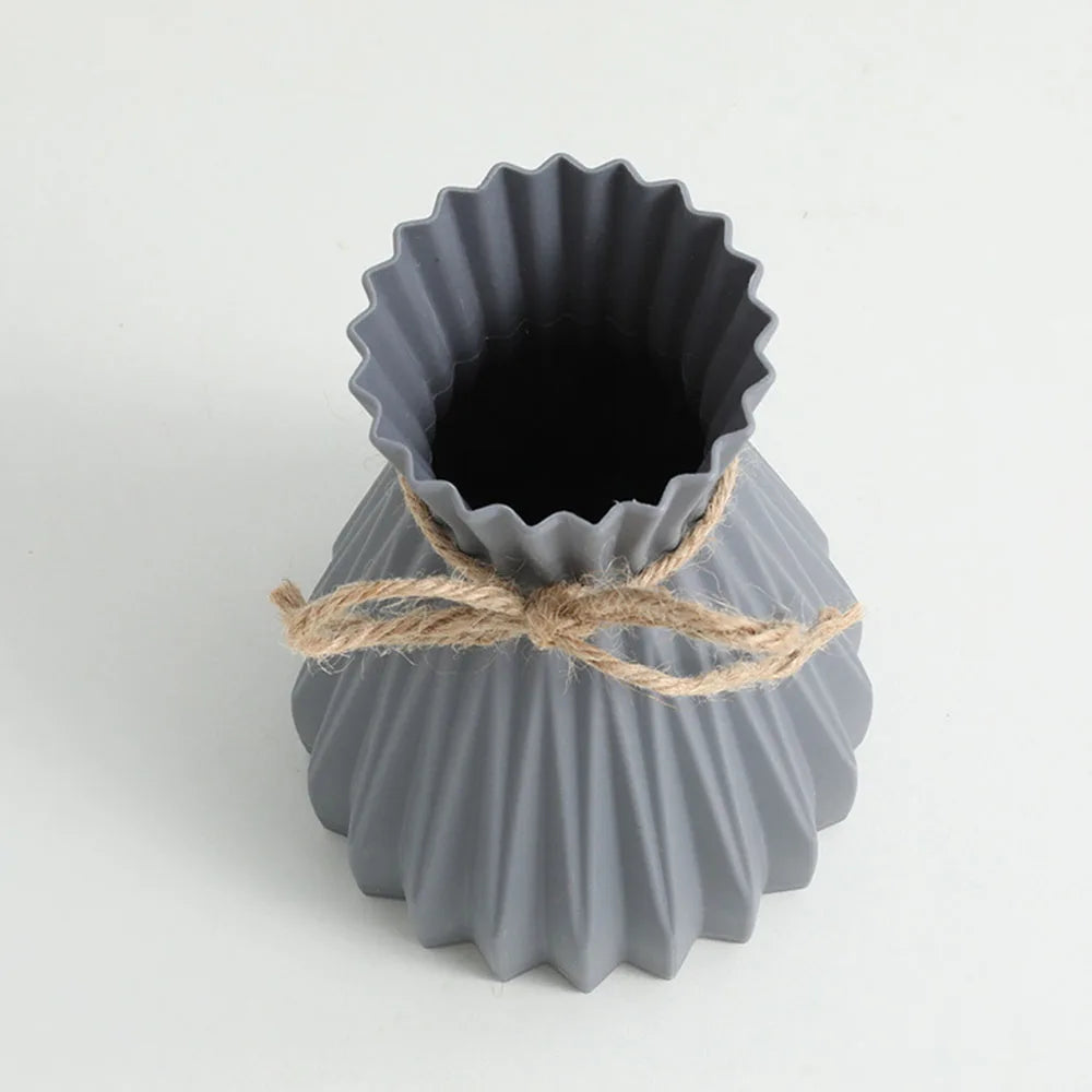 Modern Pleated Vase