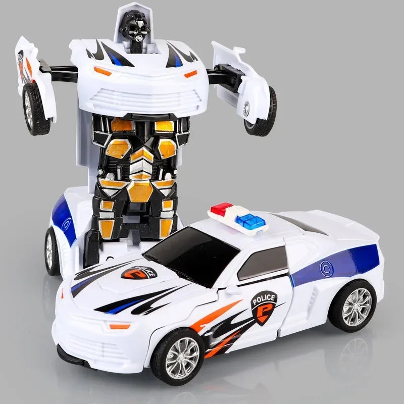 TurboMorph – Inertia-Powered Transforming Car Robot