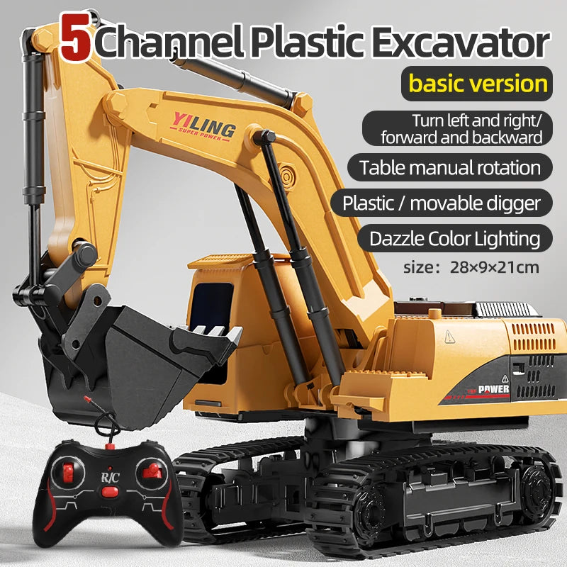 Children’s Electric Excavator Toy