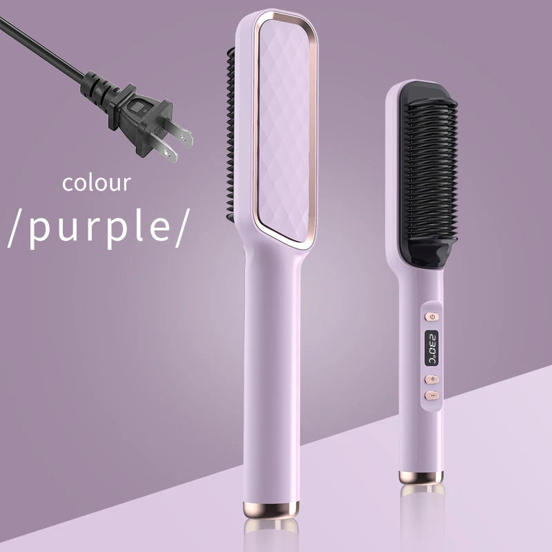 Electric Hot Comb for Effortless Styling