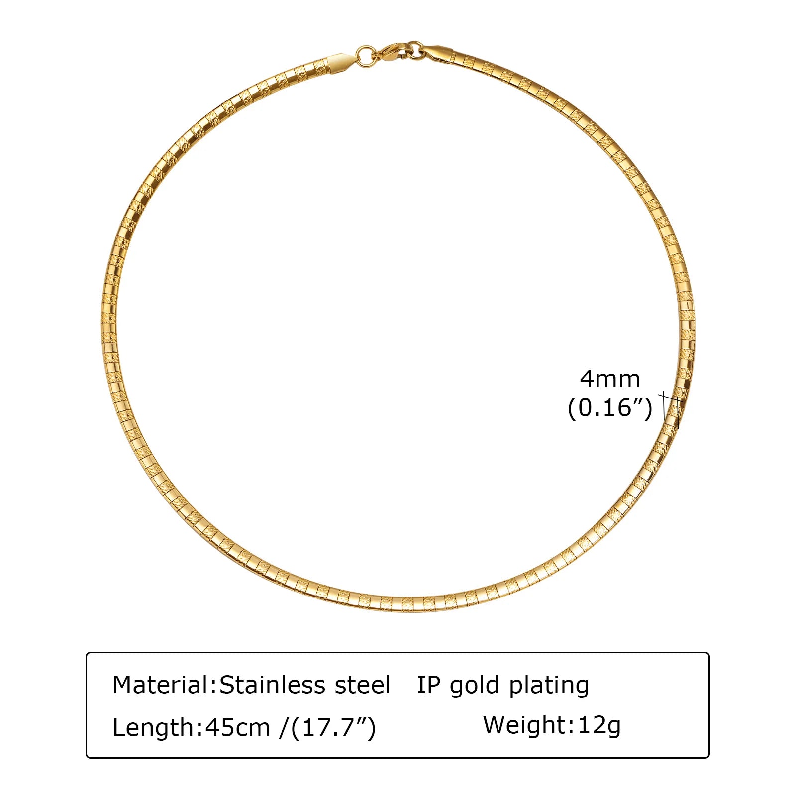 Stainless Steel Neck Cuff