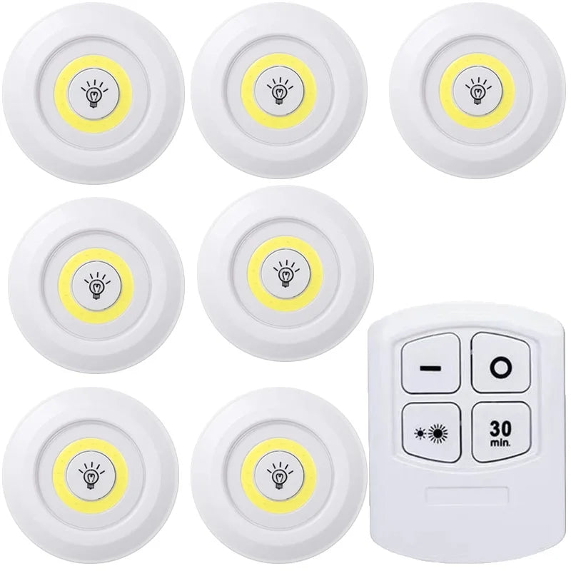Wireless LED Cabinet Lights with Remote Control
