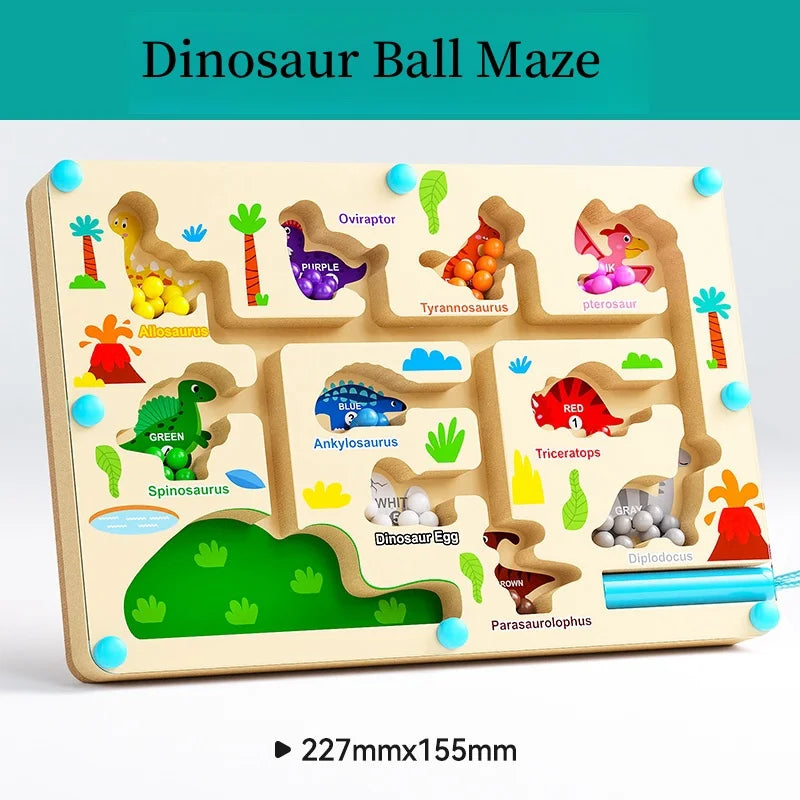 Magnetic Number Maze – Concentration & Counting Fun for Little Learners