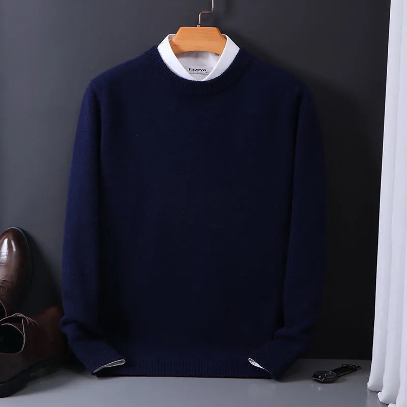 Oversized Cashmere Jumper for Men – Autumn & Winter Casual Wear