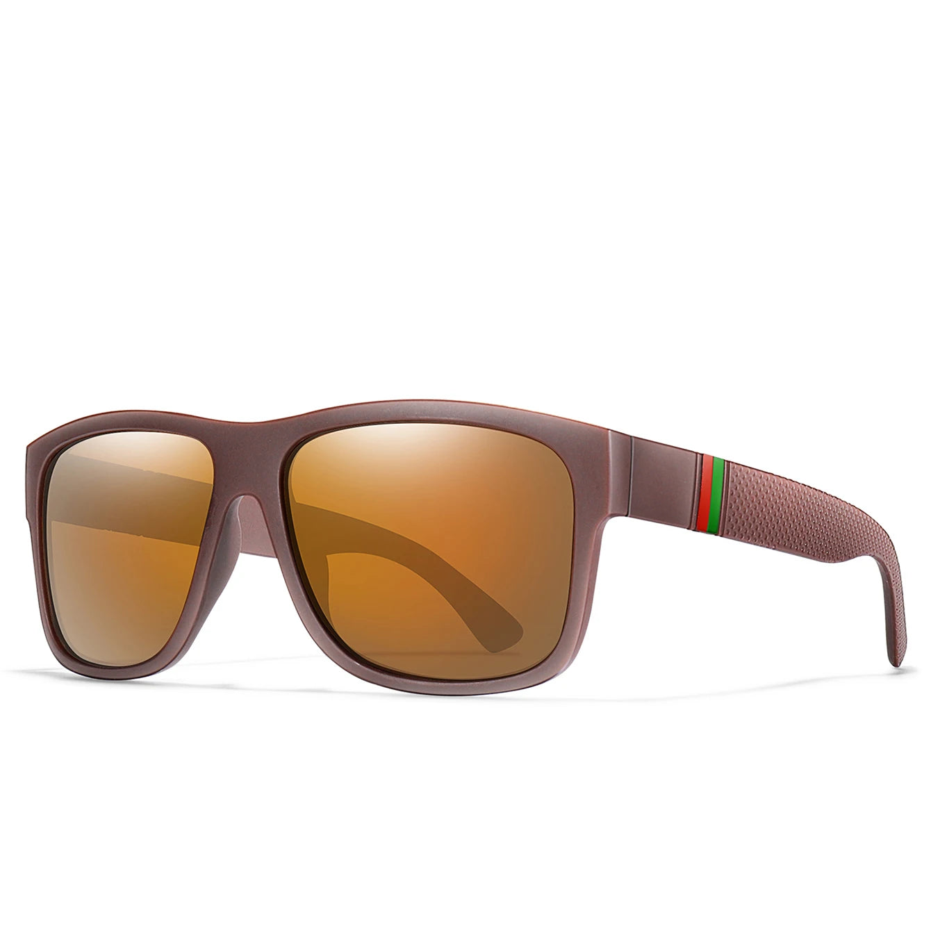 Men’s Classic Polarised Square Sunglasses – UV400 for Fishing, Driving & Sports
