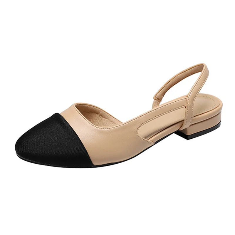 Ladies Leisure Soft Flat Shoes – Non-Slip Mixed Colours