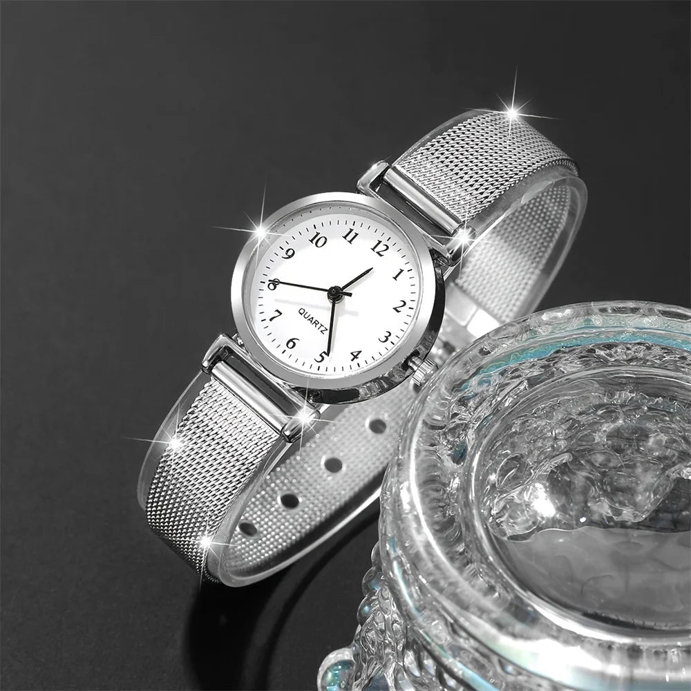 Women’s Quartz Watch Gift Set – Casual & Chic Design