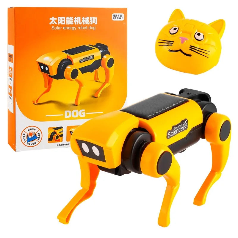 Build-Your-Own Robot Dog – Solar STEM Toy for Kids