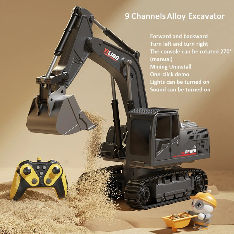 Children’s Electric Excavator Toy