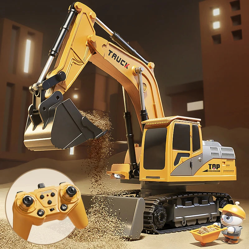 Children’s Electric Excavator Toy