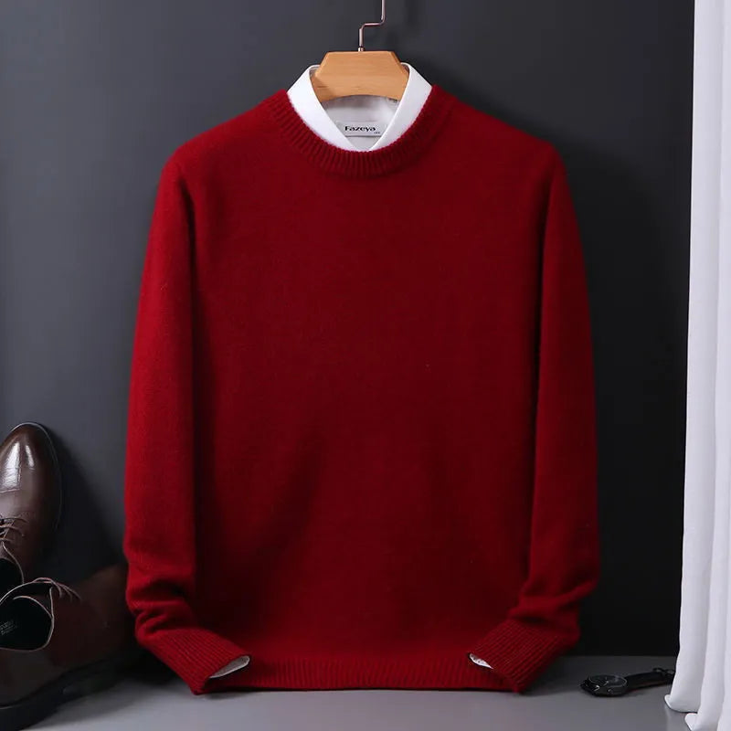 Oversized Cashmere Jumper for Men – Autumn & Winter Casual Wear
