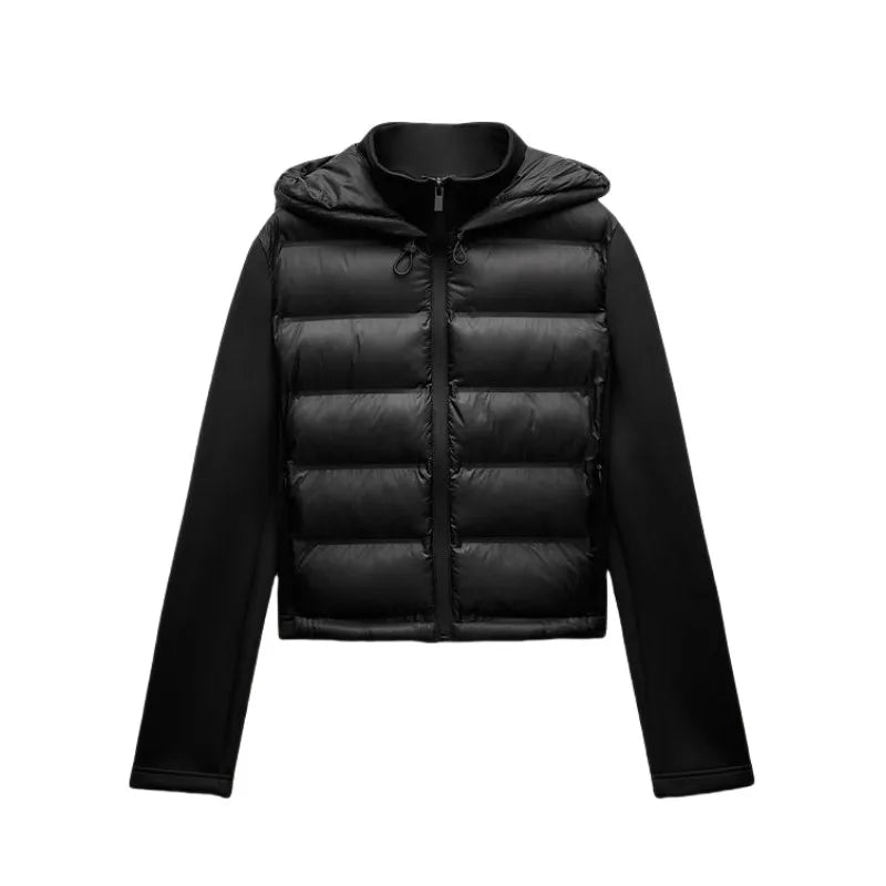 Ladies’ Padded Sports Coat with Hood – New Winter Arrival
