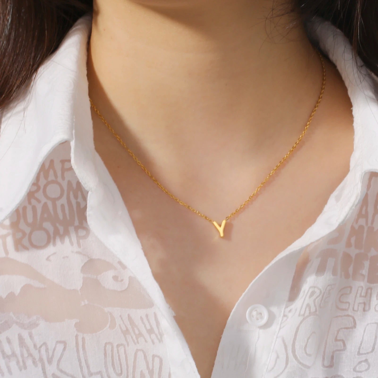 Women’s Letter Necklace