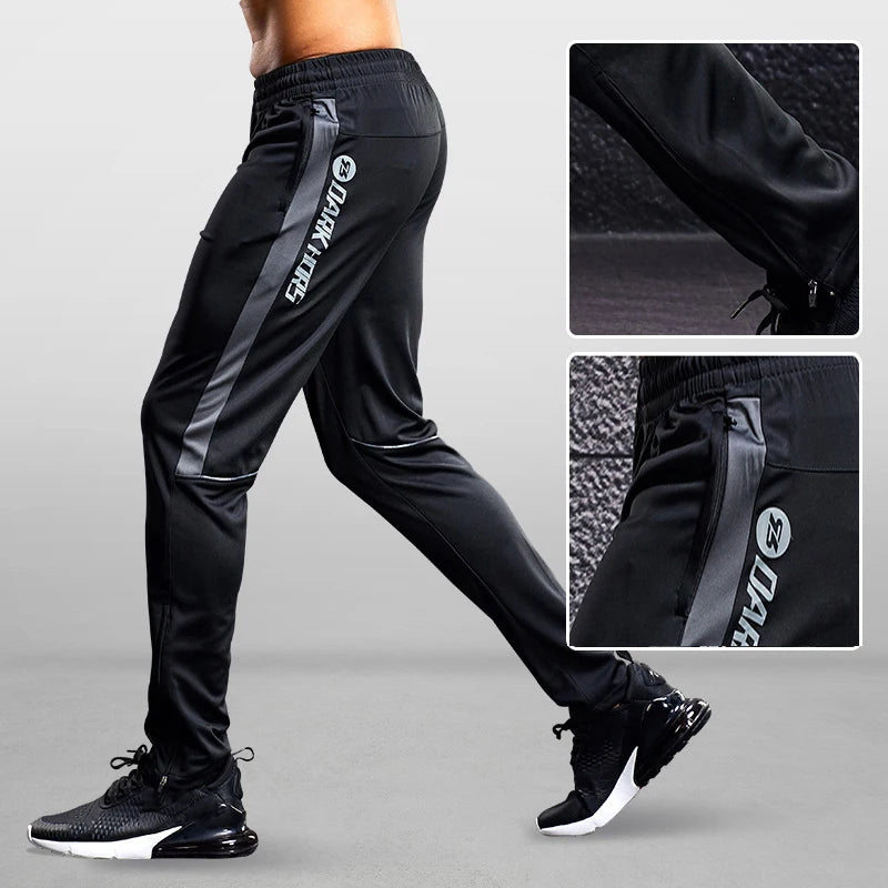 Men’s Sports Trousers – Running & Training Pants with Zipped Pockets
