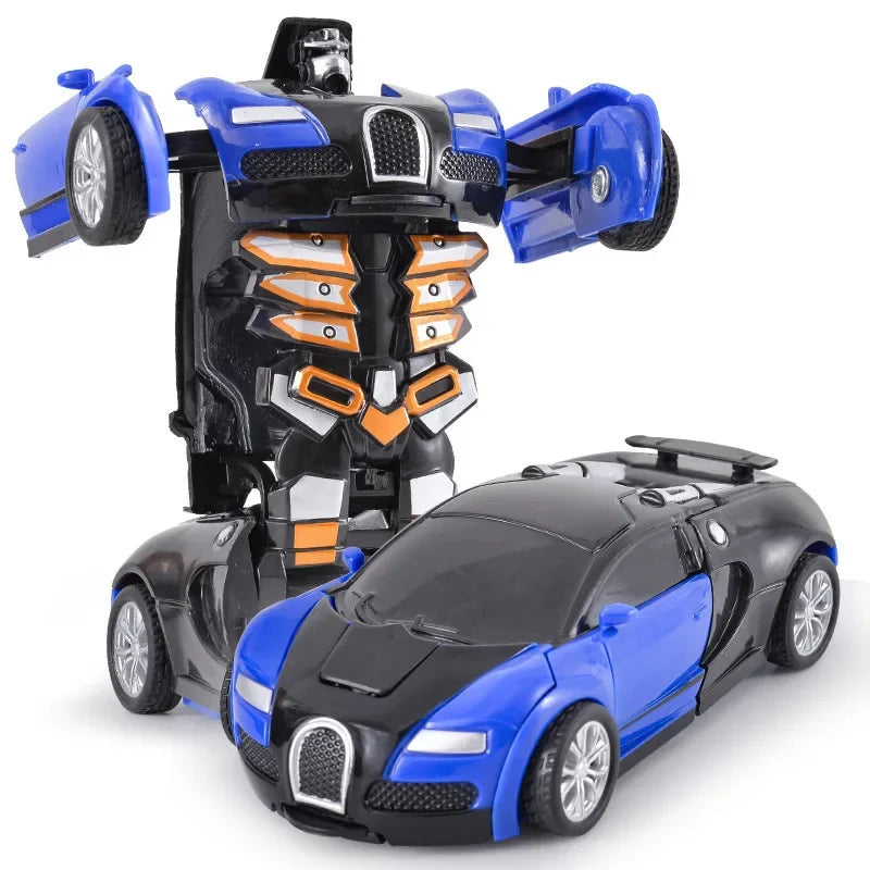 TurboMorph – Inertia-Powered Transforming Car Robot