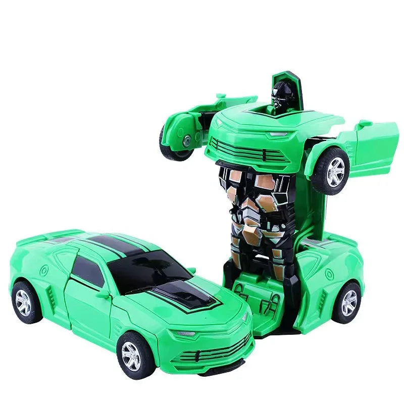 TurboMorph – Inertia-Powered Transforming Car Robot