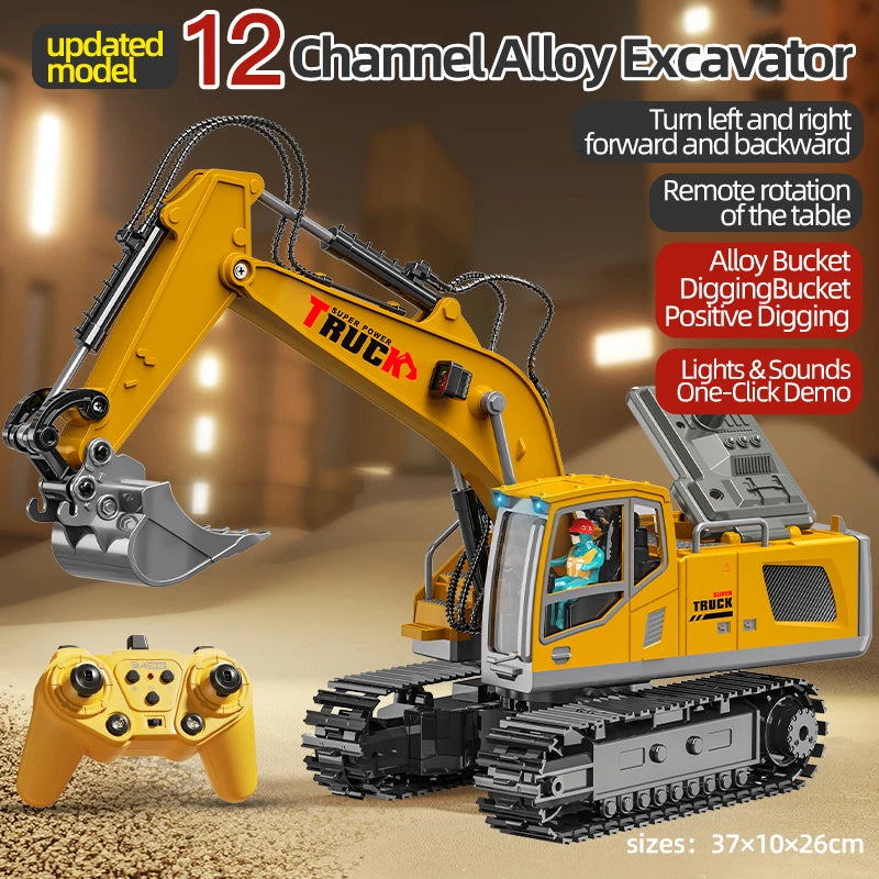 Children’s Electric Excavator Toy