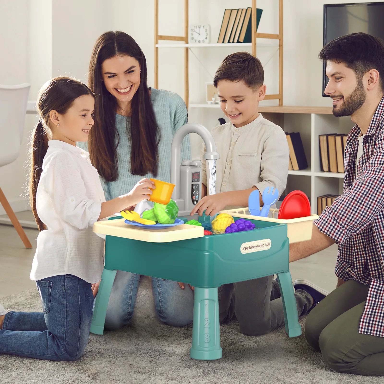 Mini Wash-Up Station with Running Water