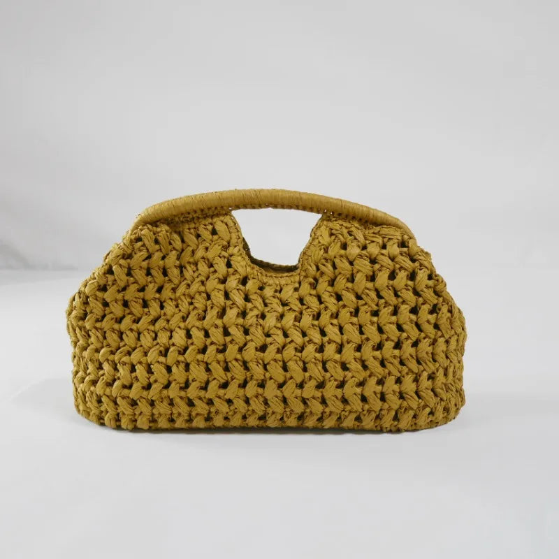 Elegant Ladies Chain Woven Handbag