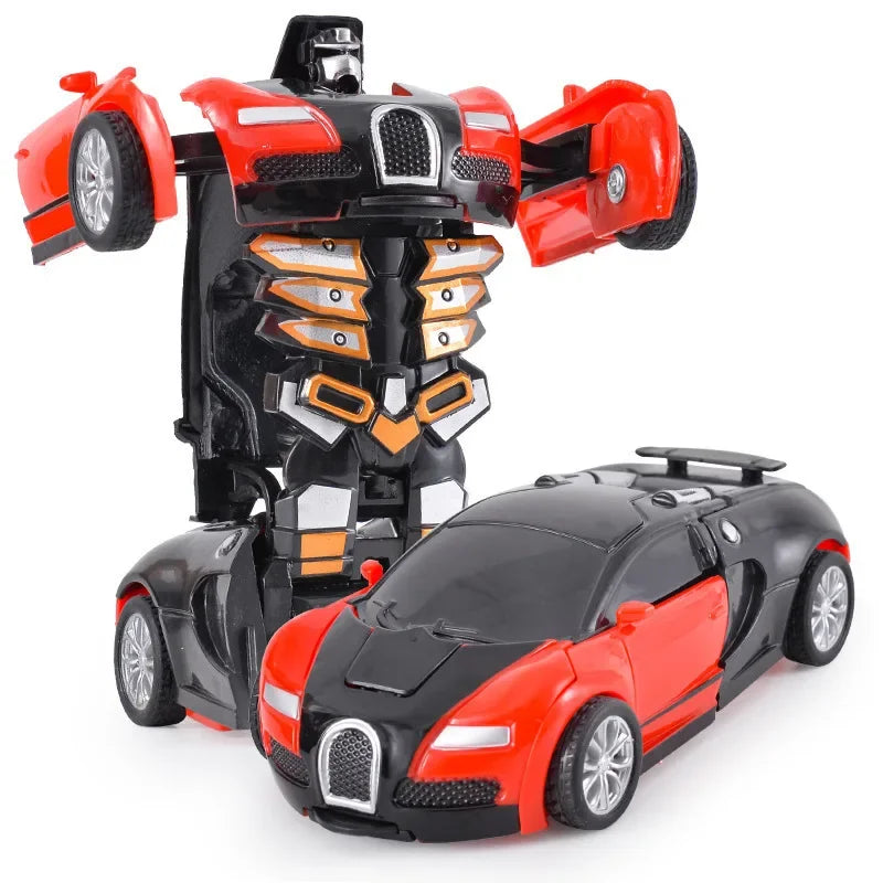 TurboMorph – Inertia-Powered Transforming Car Robot