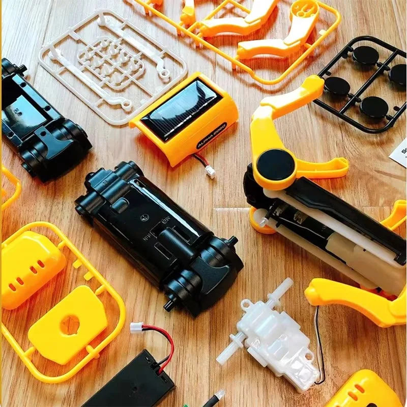 Build-Your-Own Robot Dog – Solar STEM Toy for Kids