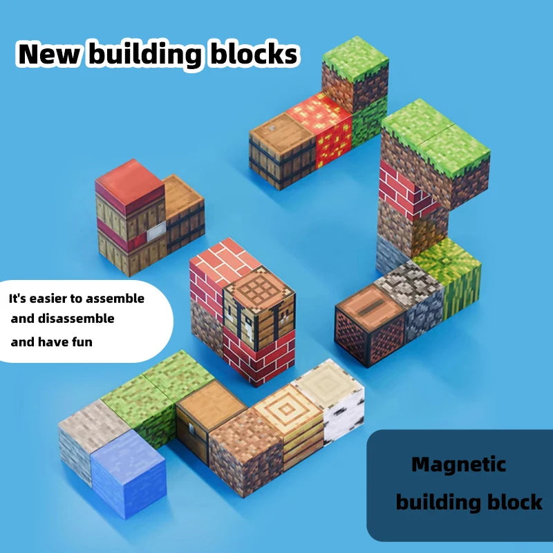 Magnetic Builder’s Table – Creative Construction Set for Kids