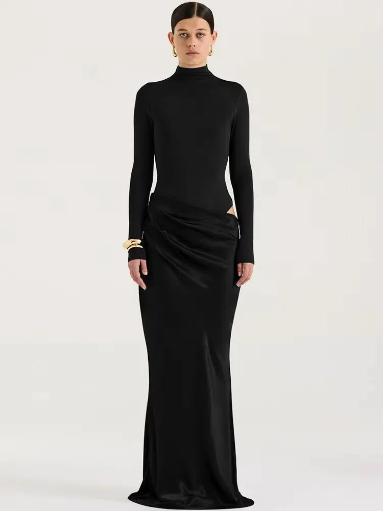 Elegant Black Sleeveless Maxi Dress – Julissa Mo Party & Evening Dress