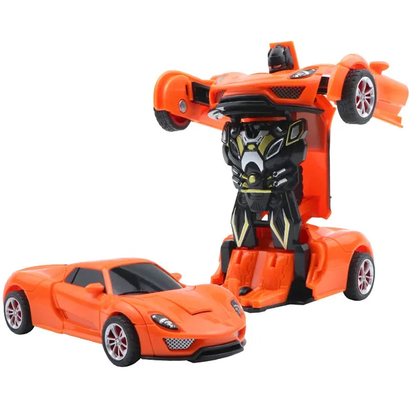 TurboMorph – Inertia-Powered Transforming Car Robot