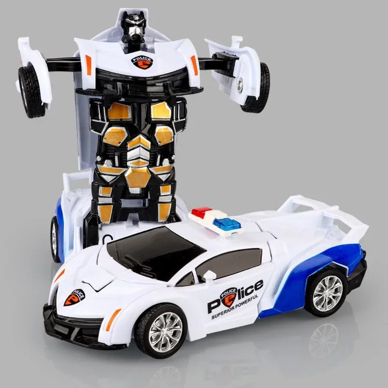 TurboMorph – Inertia-Powered Transforming Car Robot
